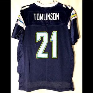 🌟 Chargers #21 Tomlinson NFL jersey
